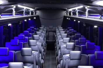 Gresham Charter Bus Interior