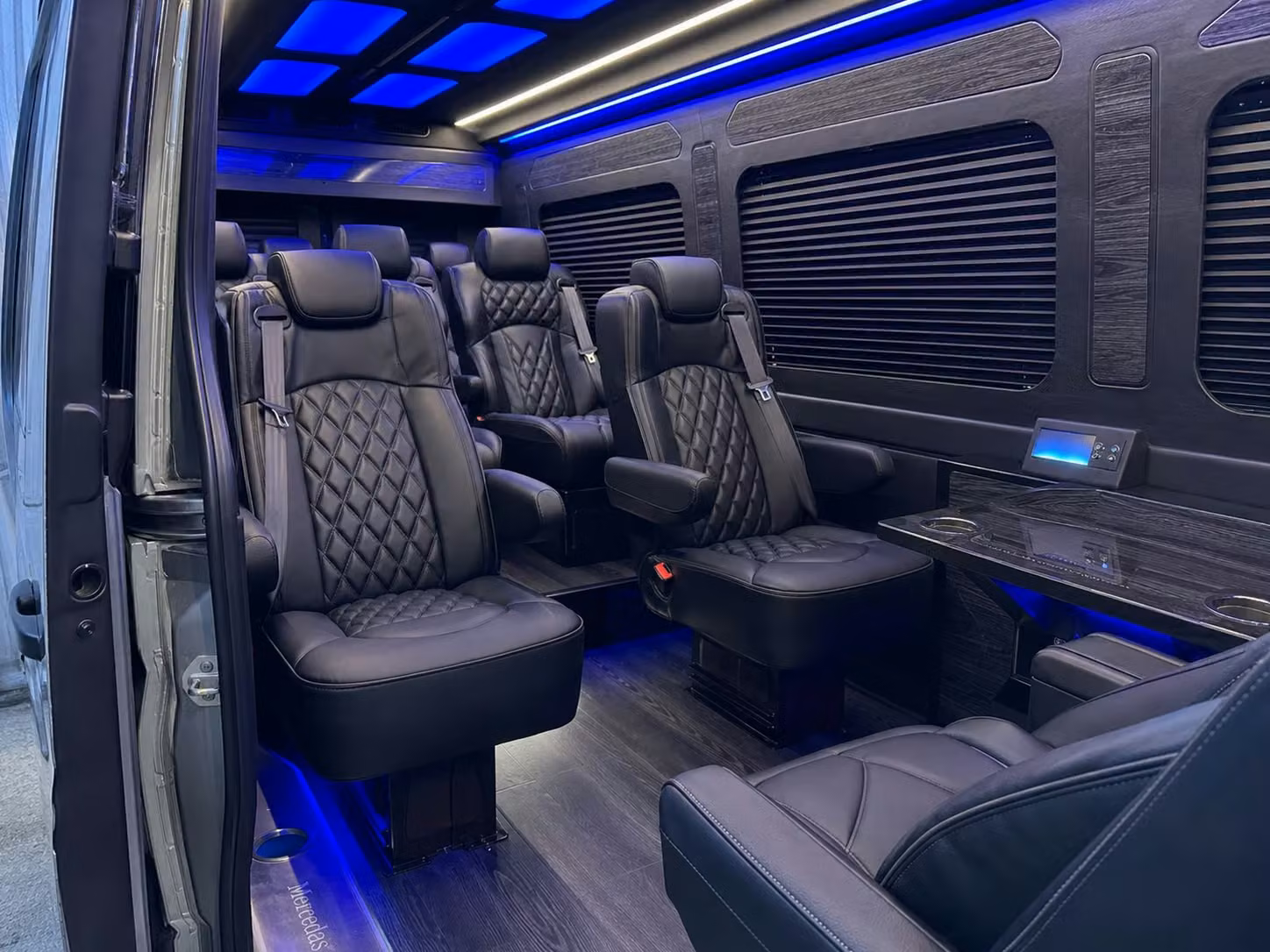 sprinter van transportation for groups and events across gresham